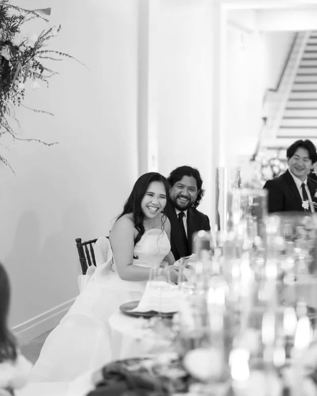 The dreamiest day for D&D ✨  Planner @simplybreatheevents 
Photographer @marybell.photo 
Venue @fathomgallery 
Florist @taylormorrisfloral 
Catering @heirloomdc 
Hair & Makeup @curated.beautystudio 
DJ @djphlipz @showpowevents 
Videographer @collinjamesdunn 
Photo Booth @photoshootfreshdc 
Dress @avalaurennebride